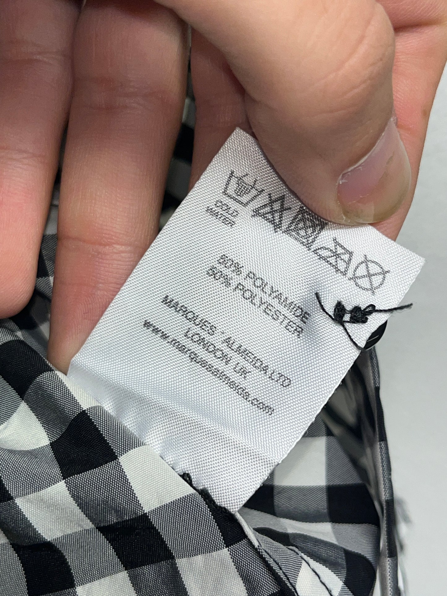 MARQUES/ALMEIDA checkered shirt (M)