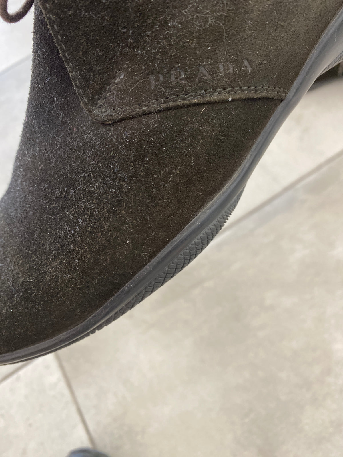 PRADA Fall / Winter 2007 suede boots (41,5)