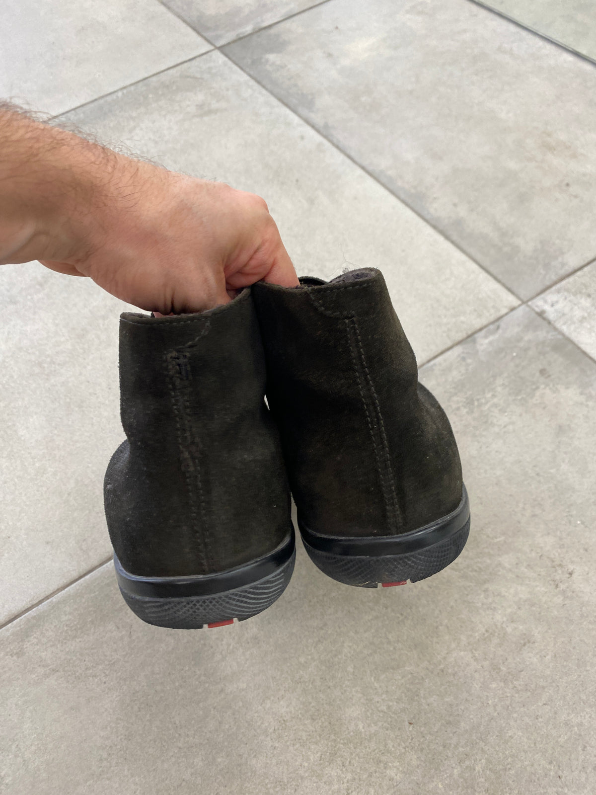 PRADA Fall / Winter 2007 suede boots (41,5)