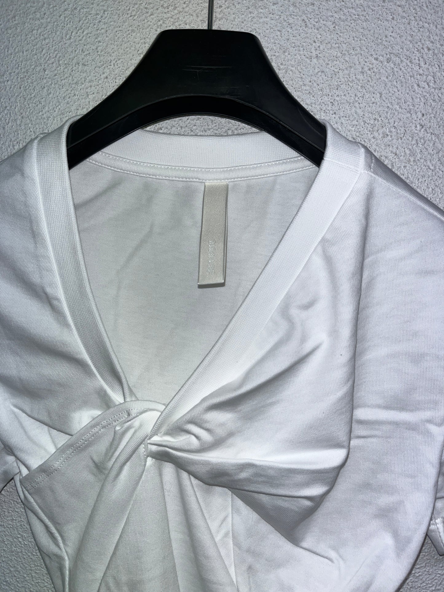 DION LEE white knot t-shirt (XS)