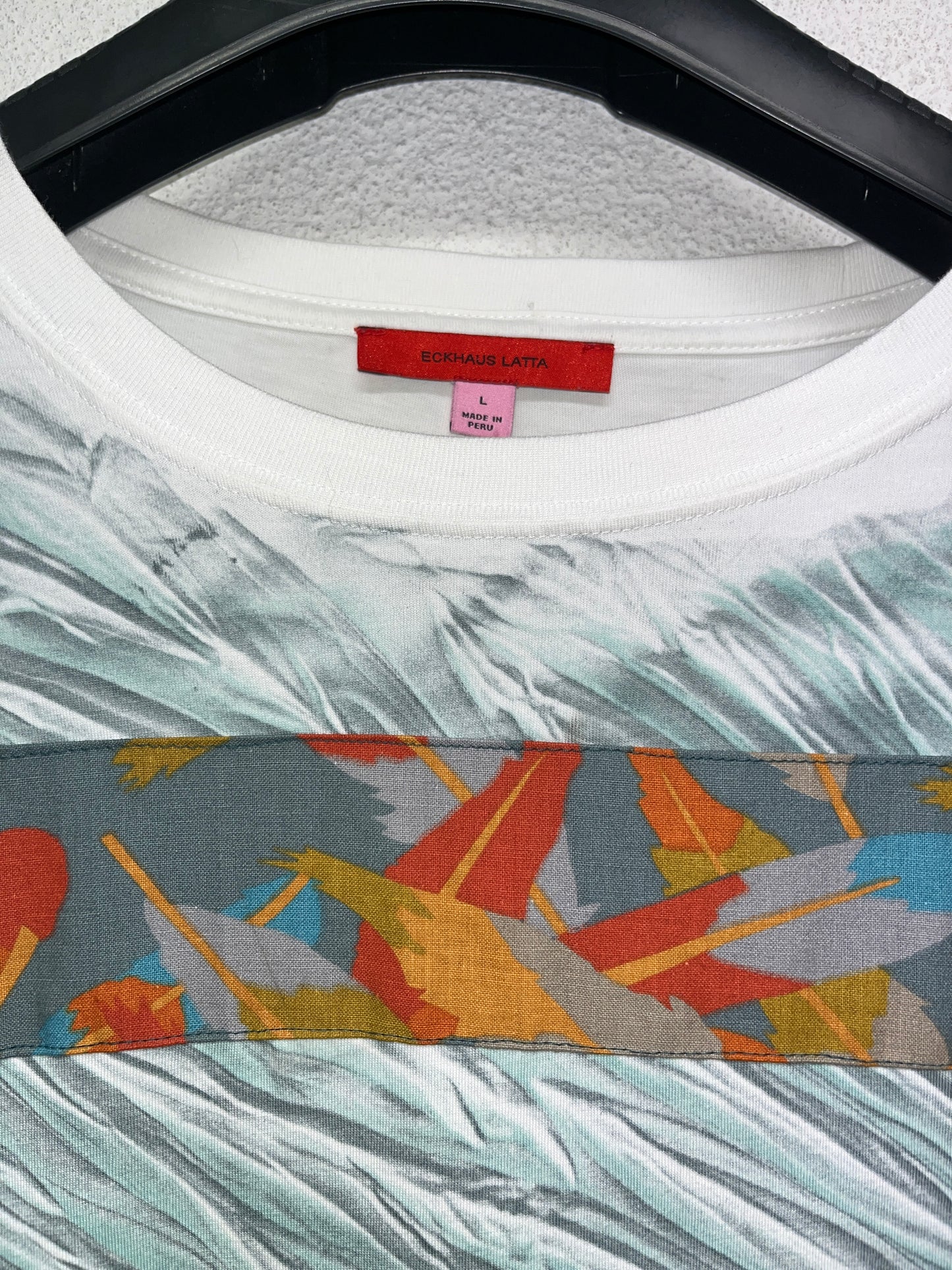 ECKHAUS LATTA graphic longsleeve (L)