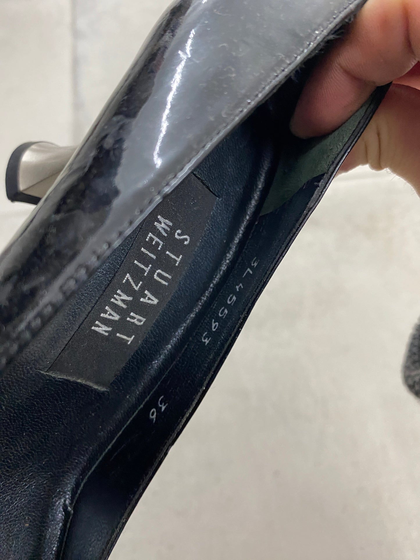 STUART WEITZMAN leather heels (36)