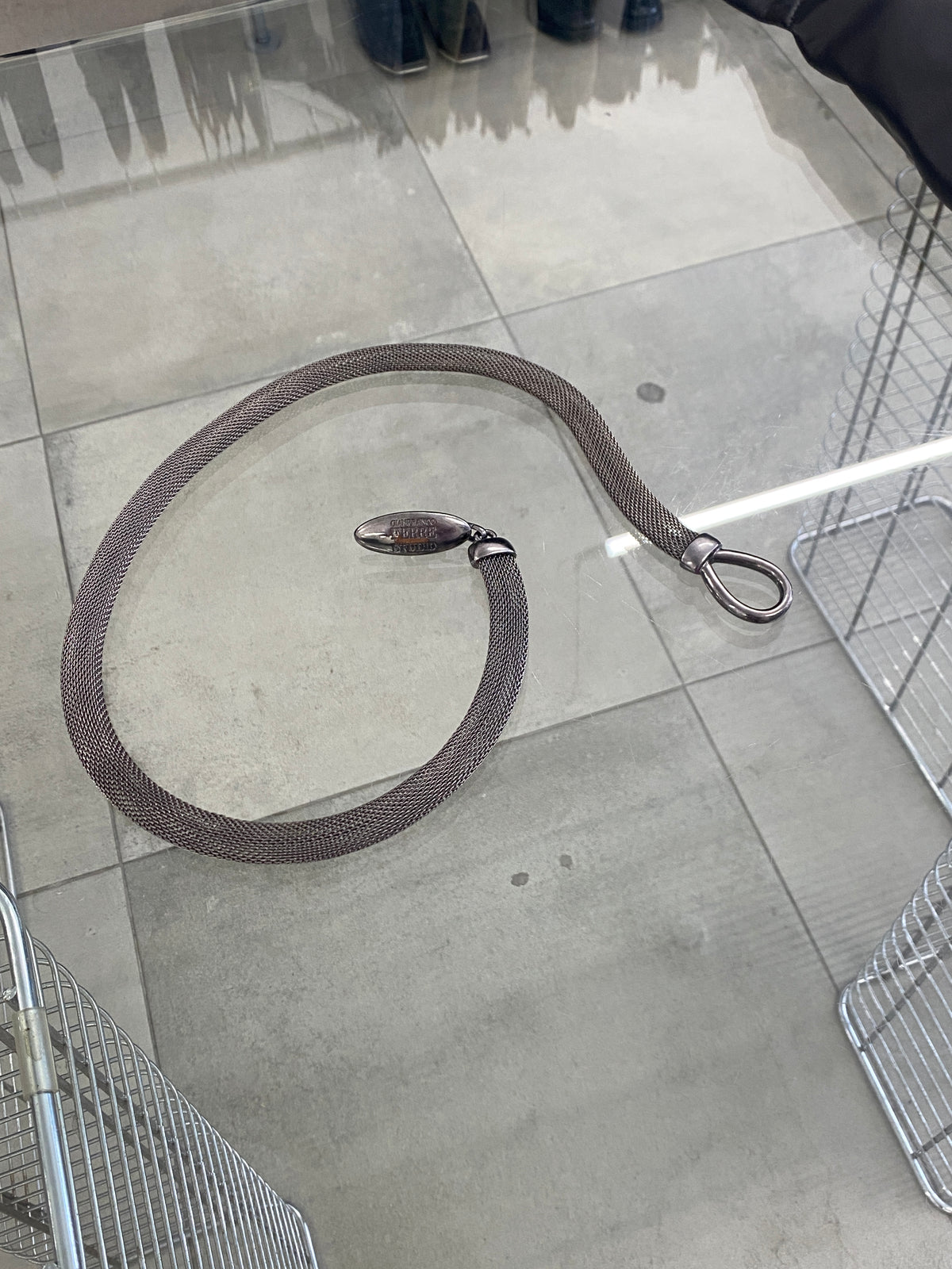 GIANFRANCO FERRÉ metal mesh belt