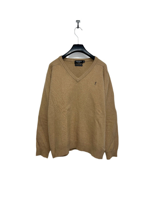 YVES SAINT LAURENT beige wool sweater (L)