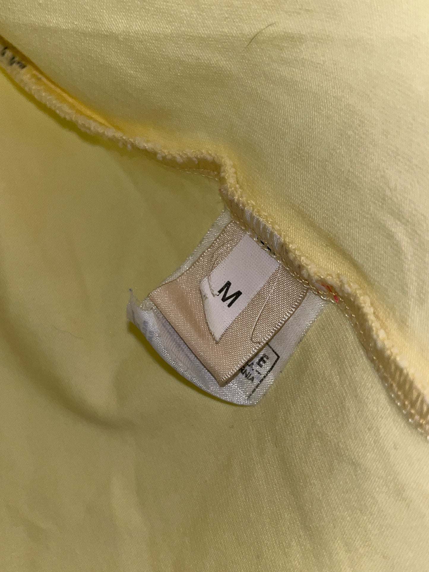 JOHN GALLIANO yellow skull graphic baby t-shirt (M)