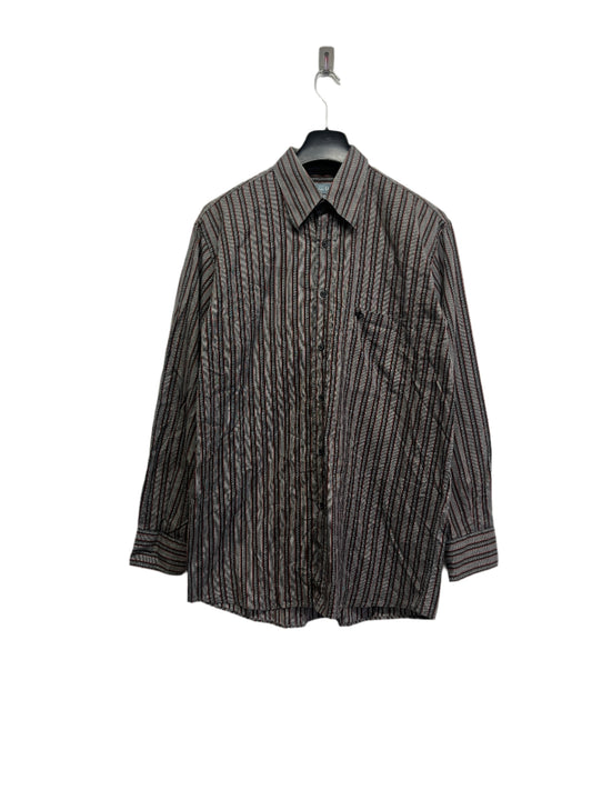 DIOR grey striped shirt (XL)