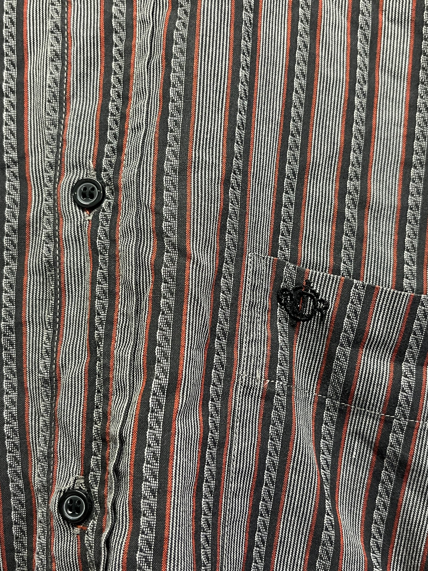 DIOR grey striped shirt (XL)