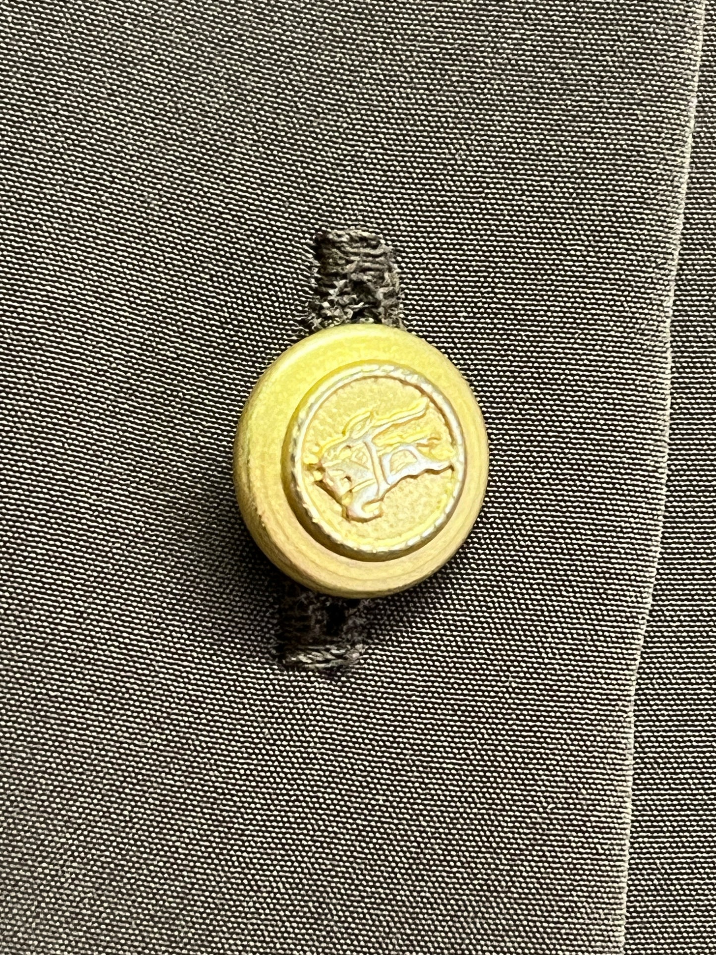 BURBERRY brown shirt (L)