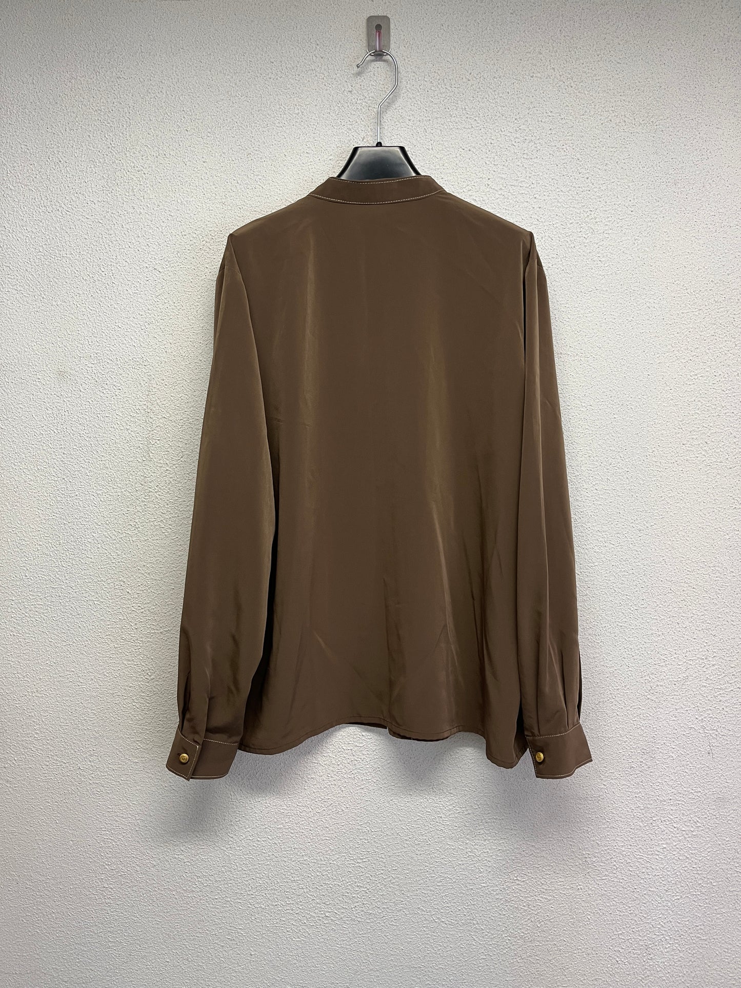 BURBERRY brown shirt (L)