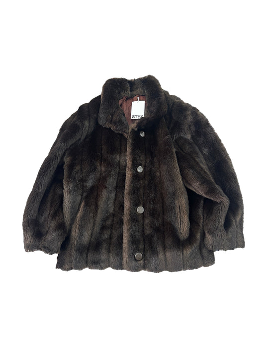 Vintage fur coat (M)