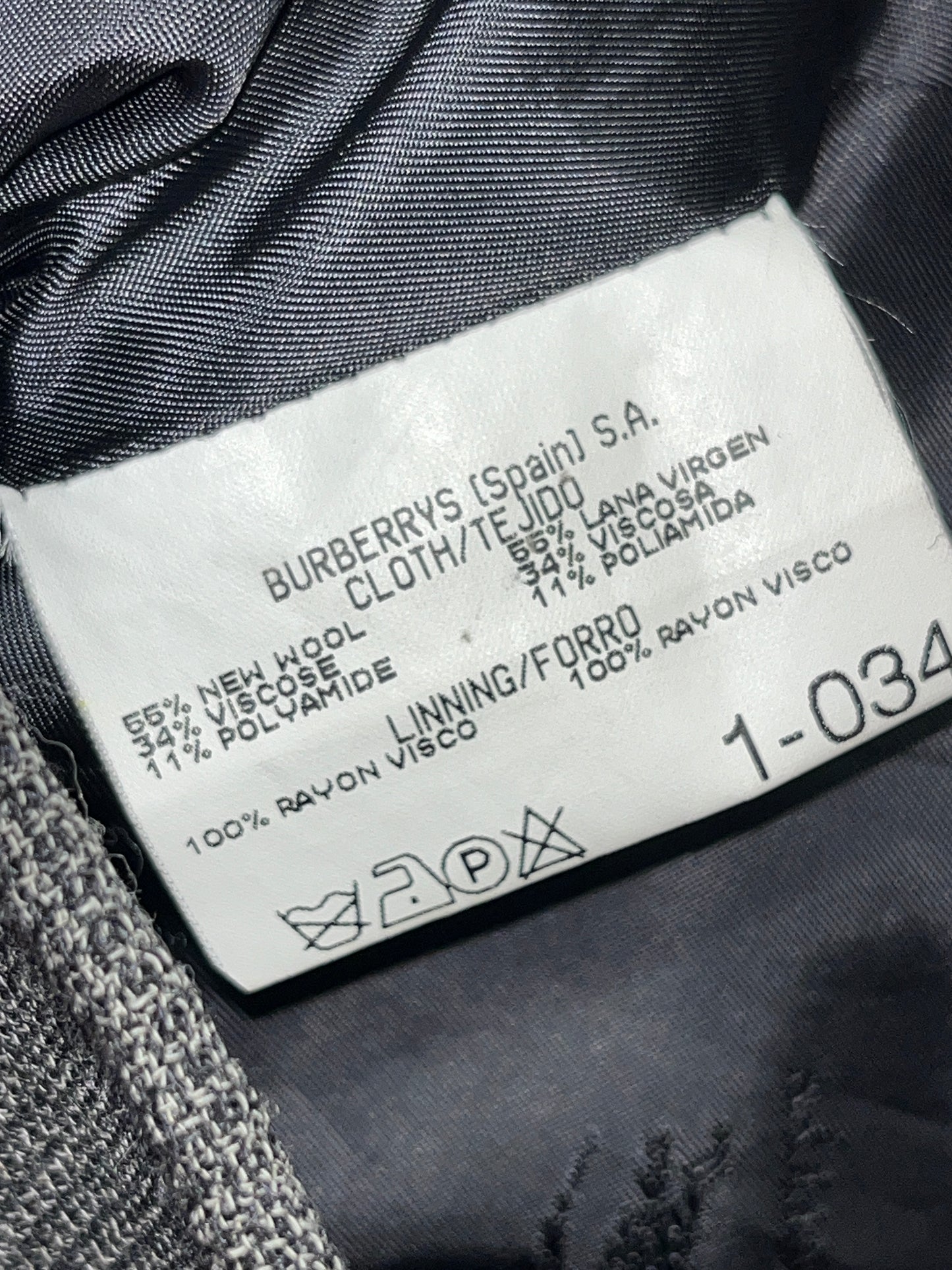 BURBERRY women's suit (M)