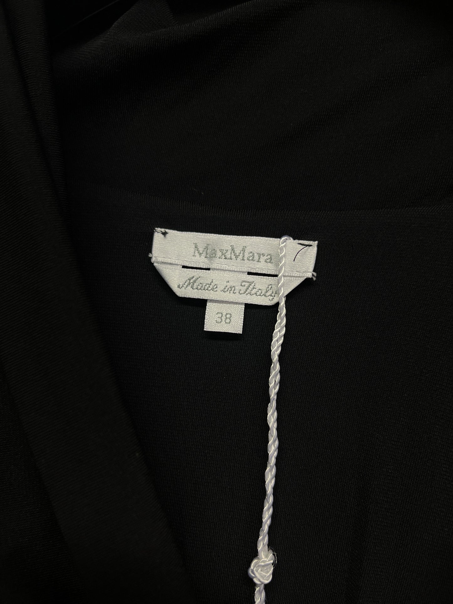 MAX MARA asymmetrical draped dress (M)