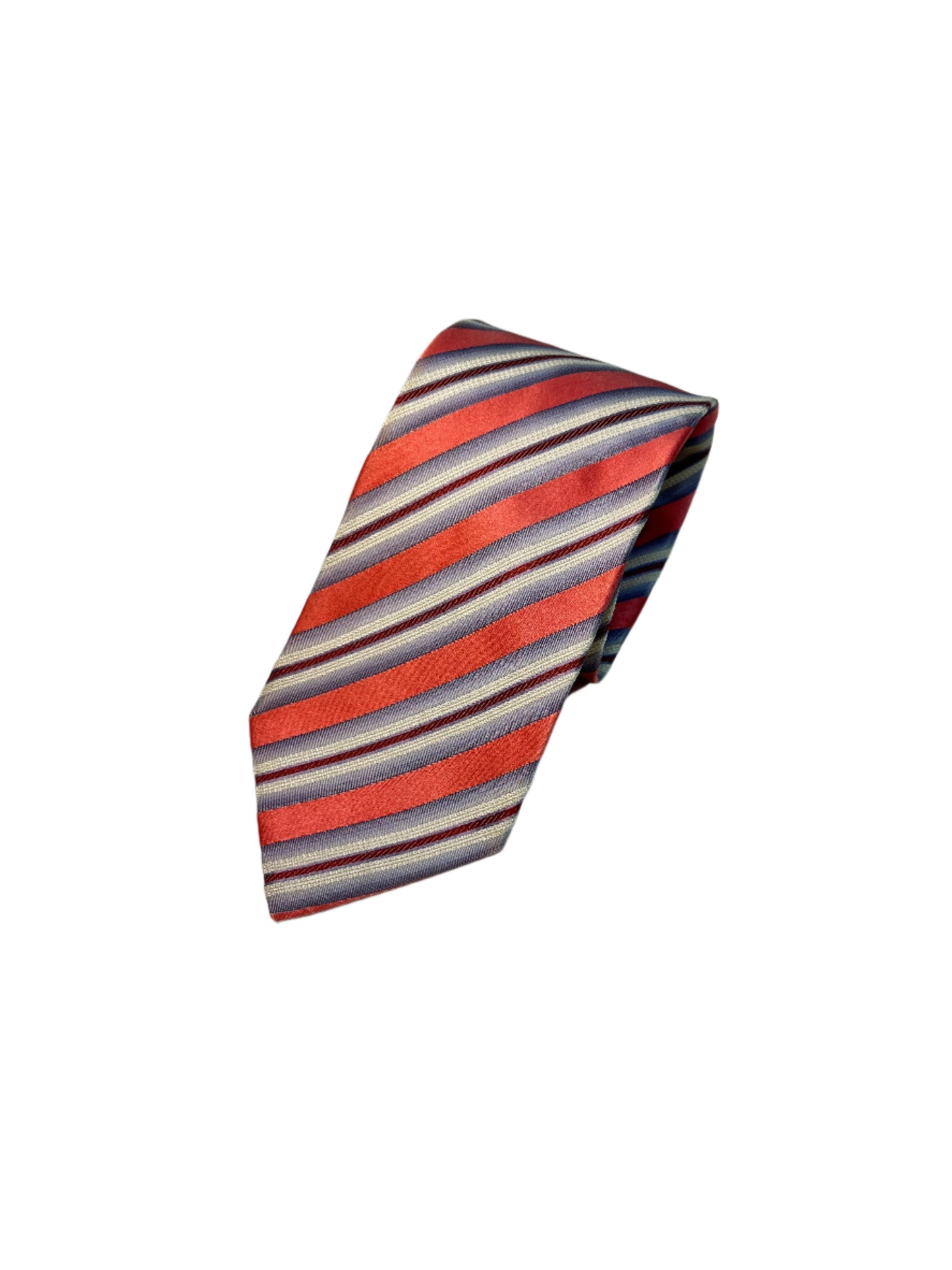 ZEGNA striped silk tie