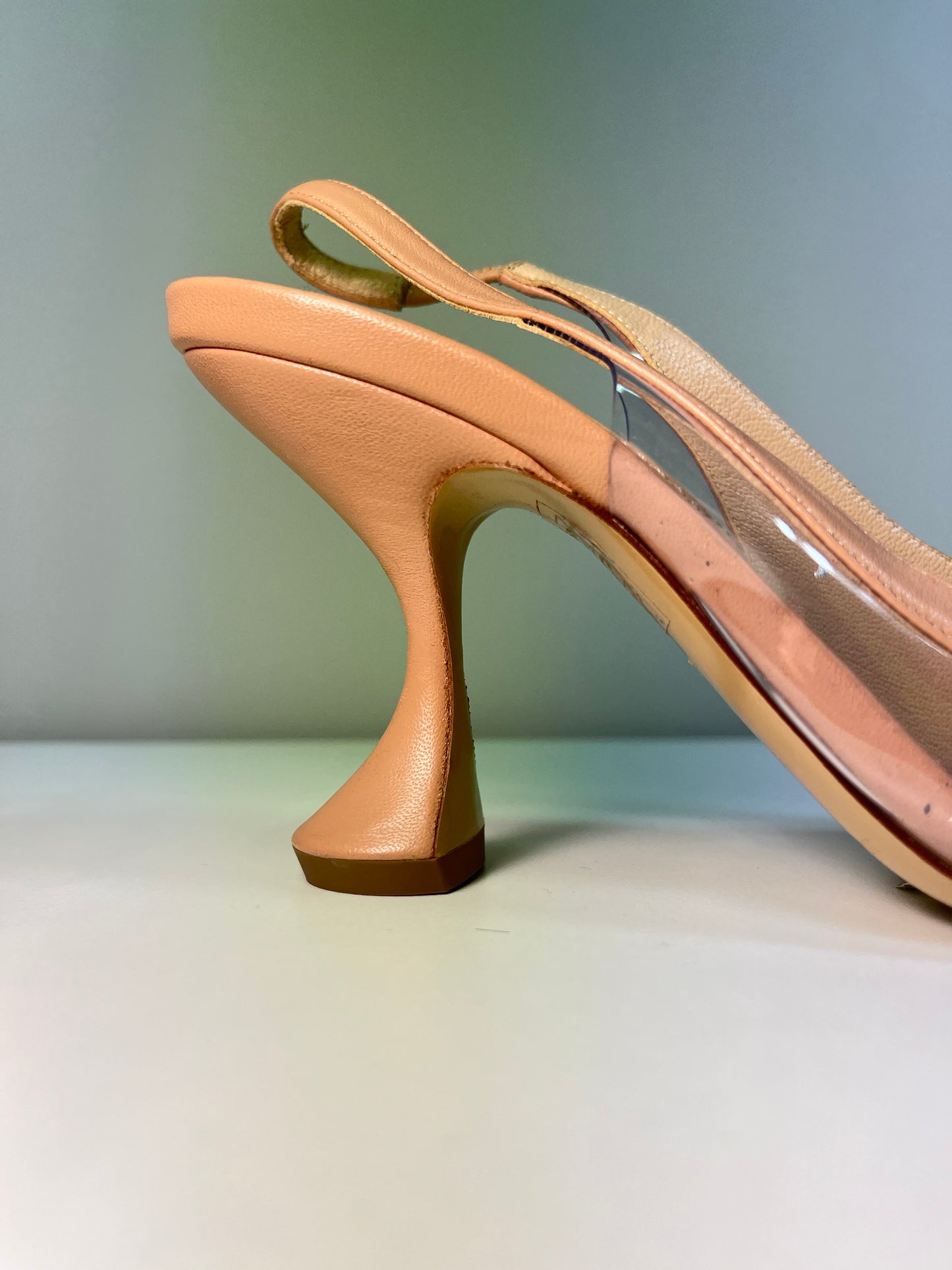 NICHOLAS KIRKWOOD leather Alyssa slingback pumps (37IT/38EU)