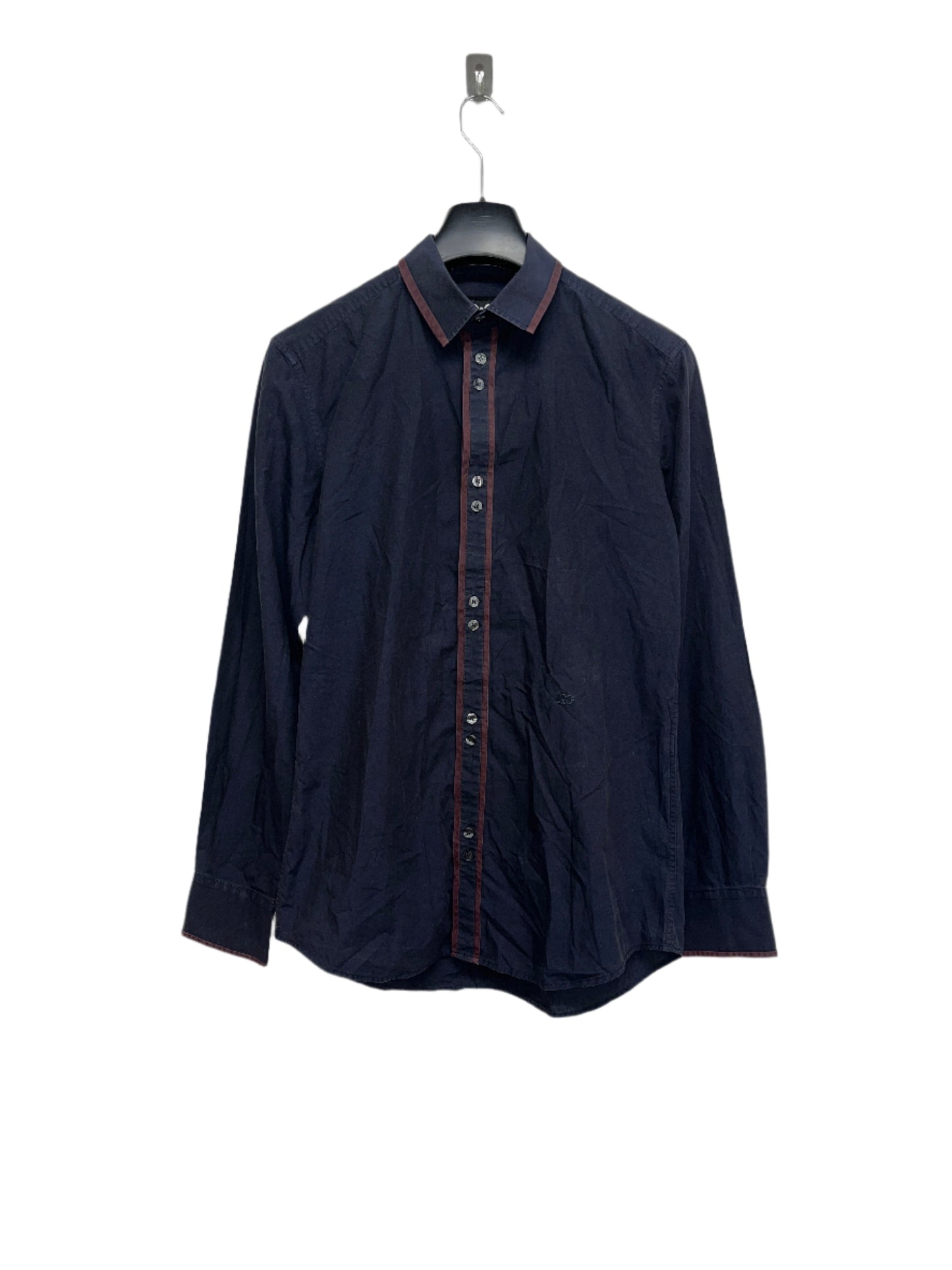 DOLCE & GABBANA navy shirt (L)