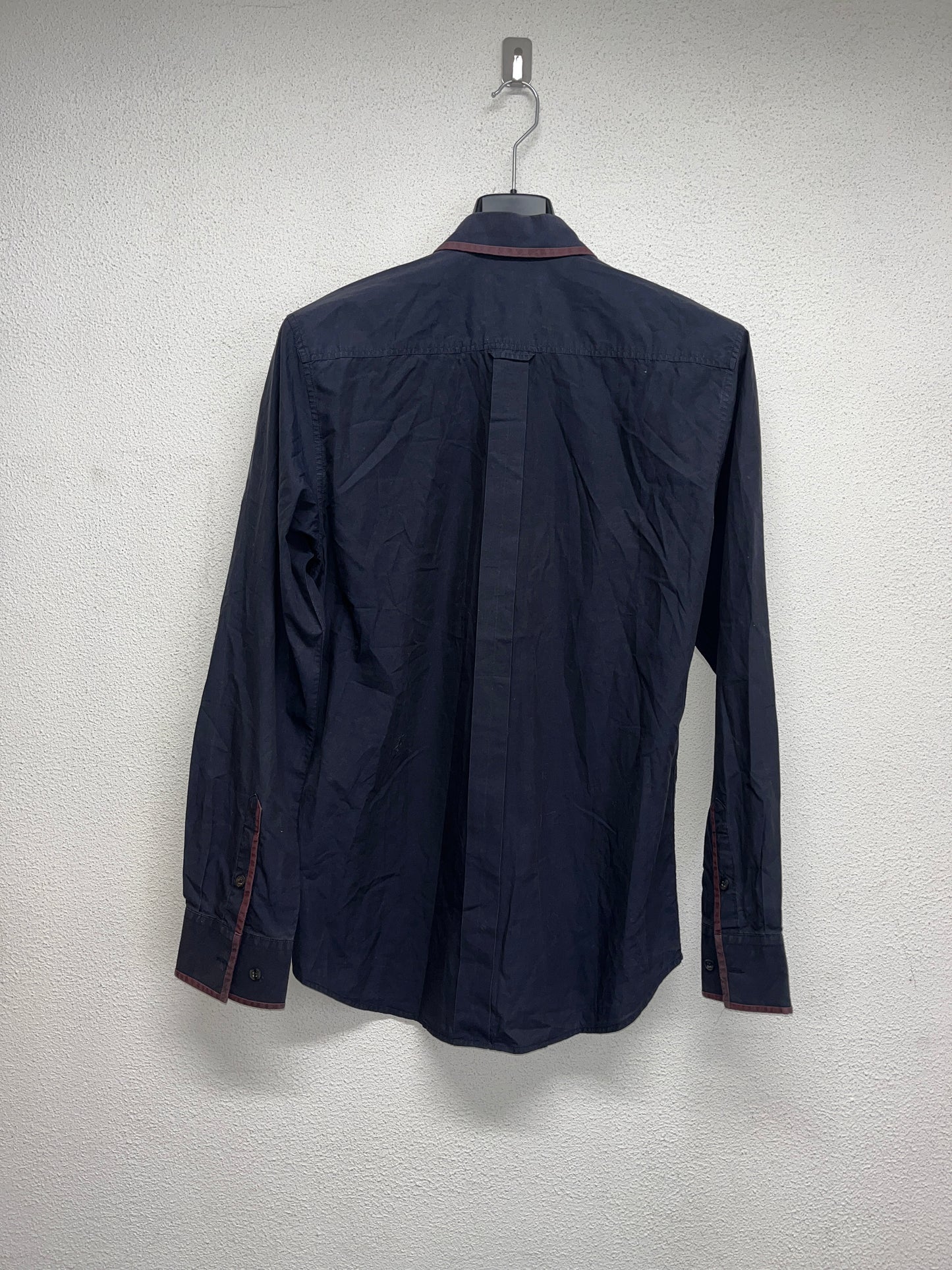 DOLCE & GABBANA navy shirt (L)