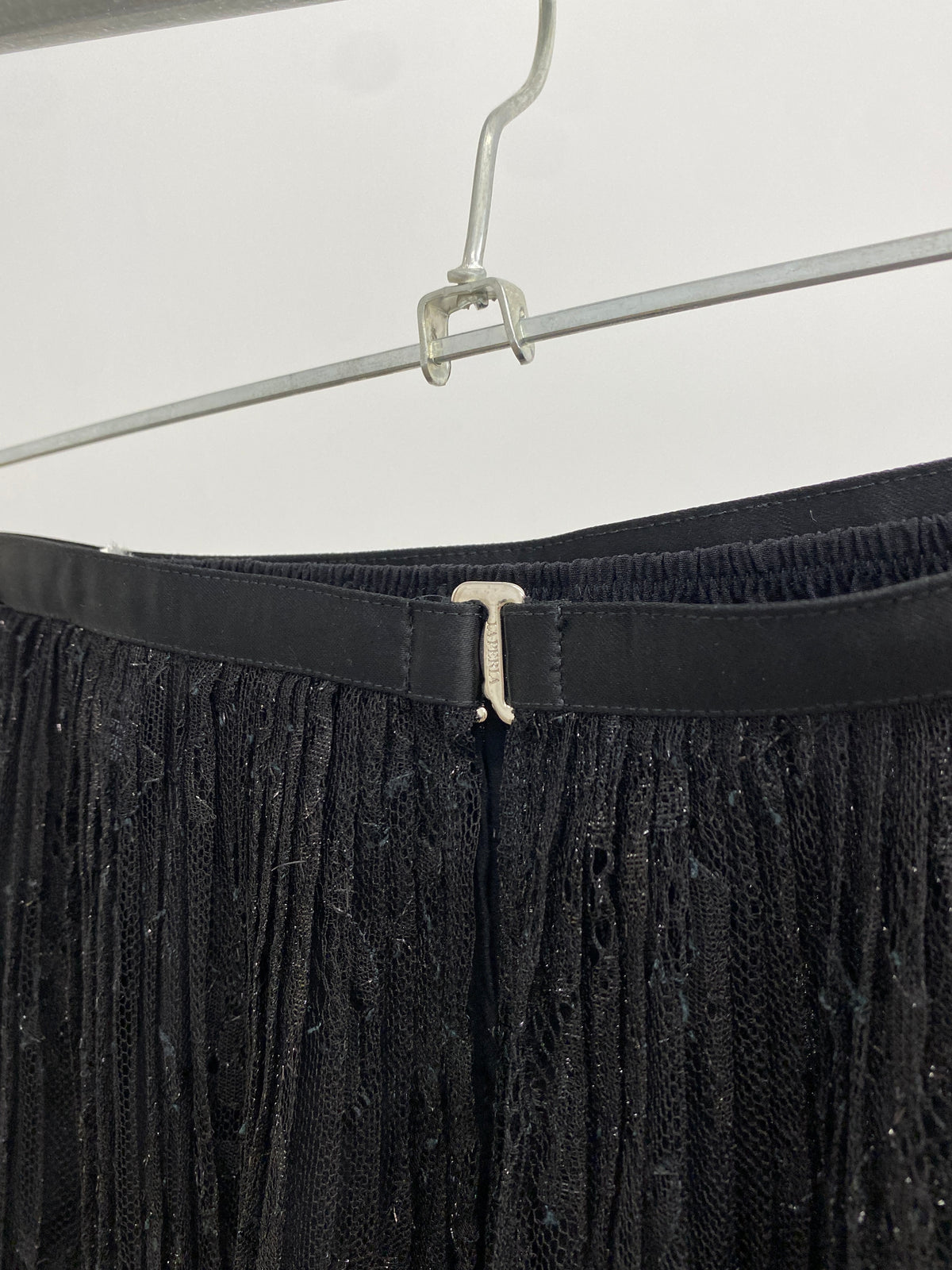 LA PERLA Autumn / Winter 2016 silk double layer skirt (S)