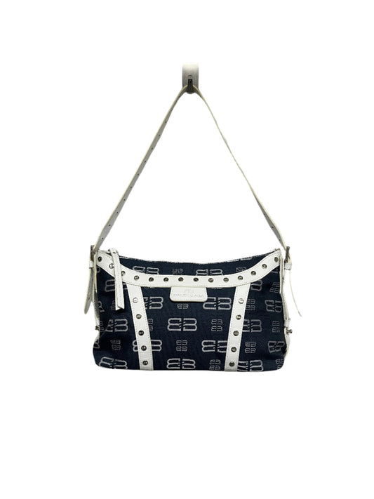 BALENCIAGA monogram studded bag