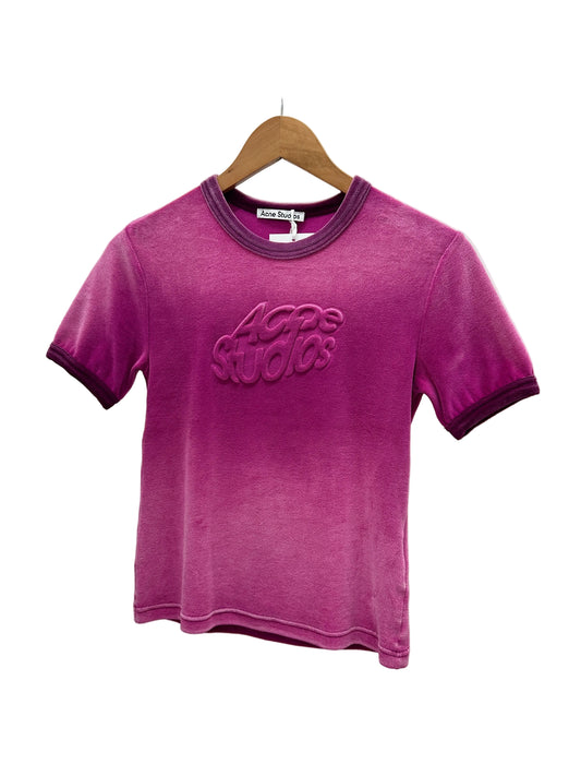 ACNE STUDIOS towel logo t-shirt (XS/S)