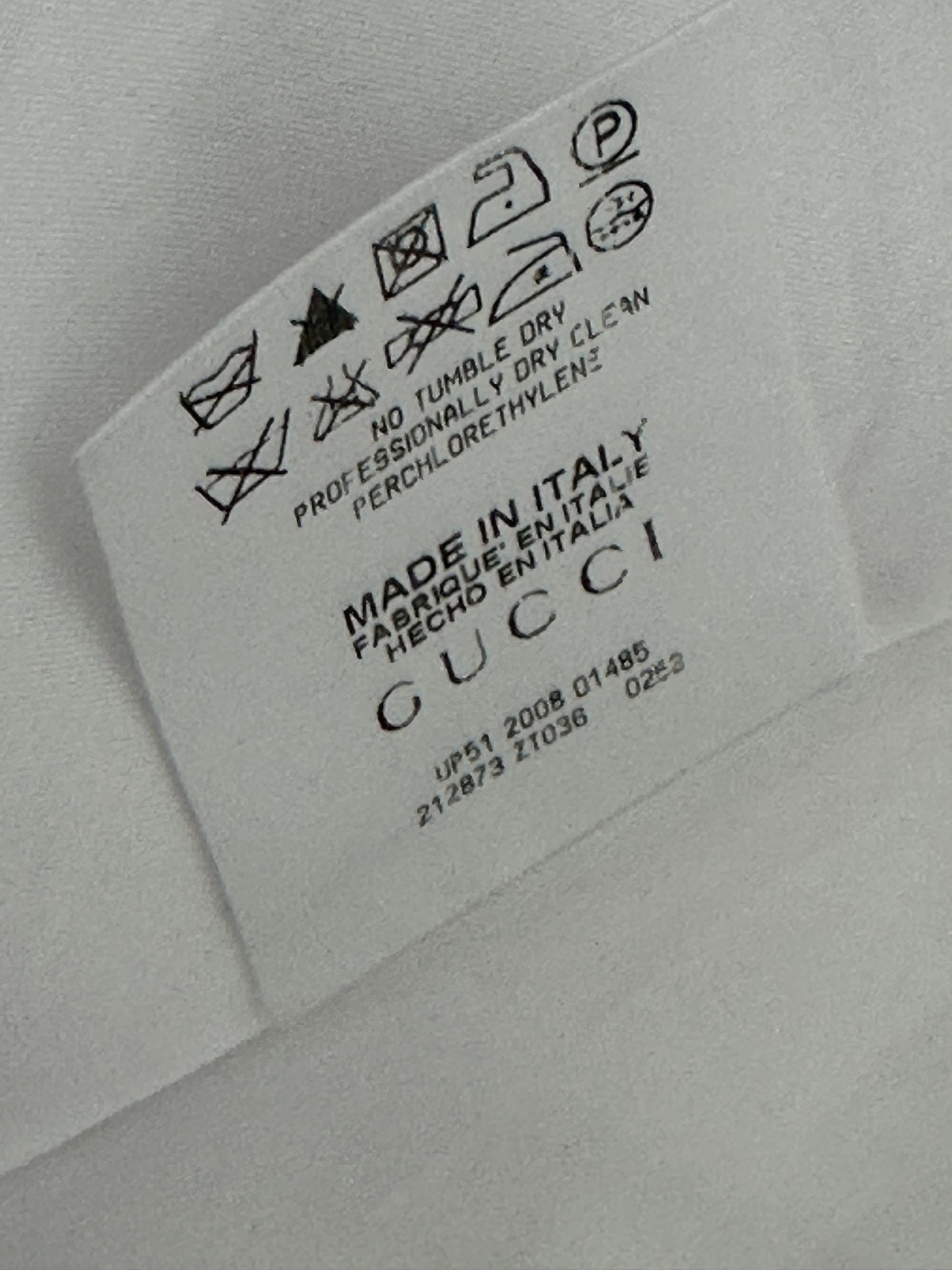 GUCCI short sleeve shirt (XS)