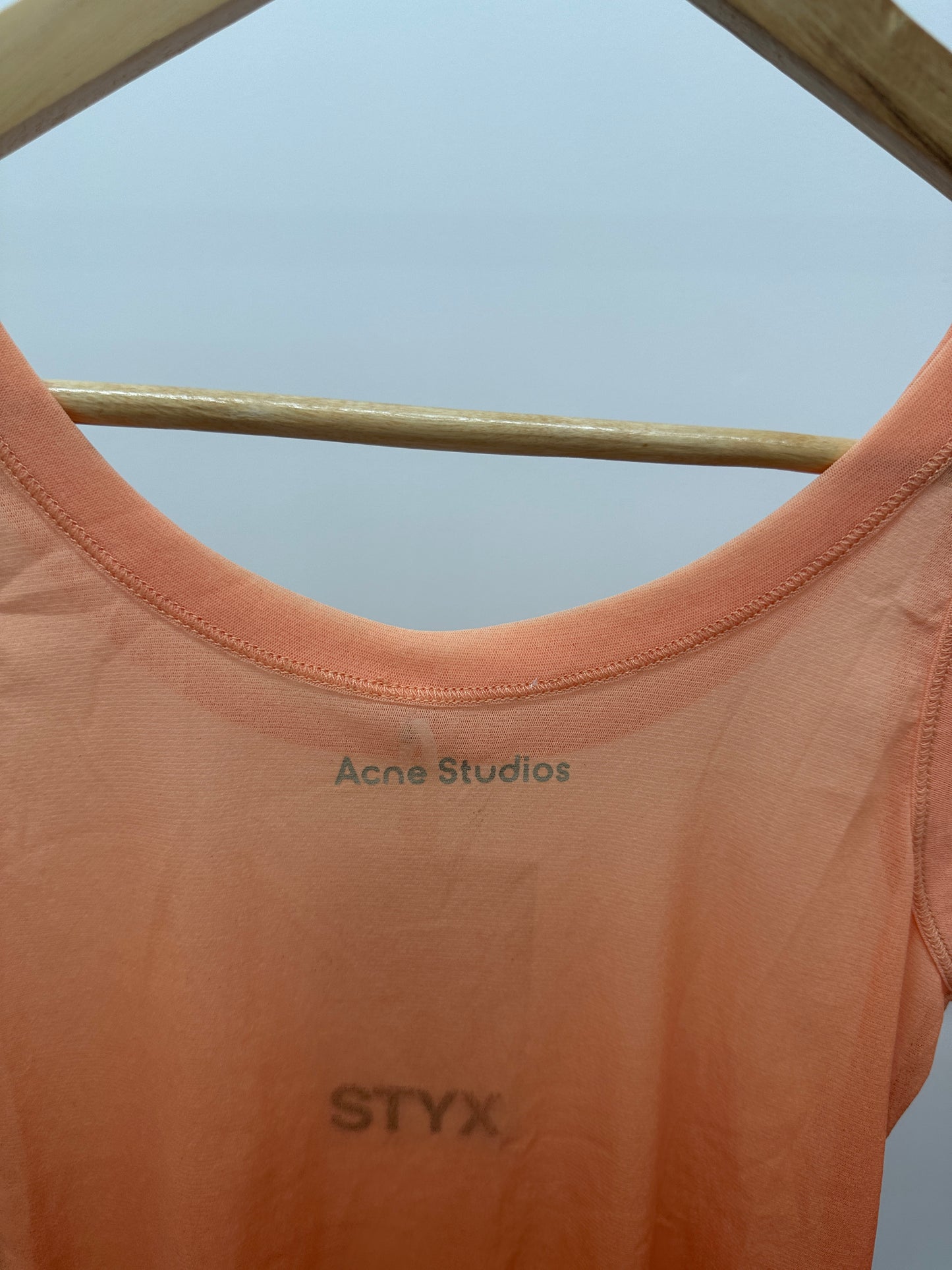 ACNE STUDIOS gradient tank top (S)