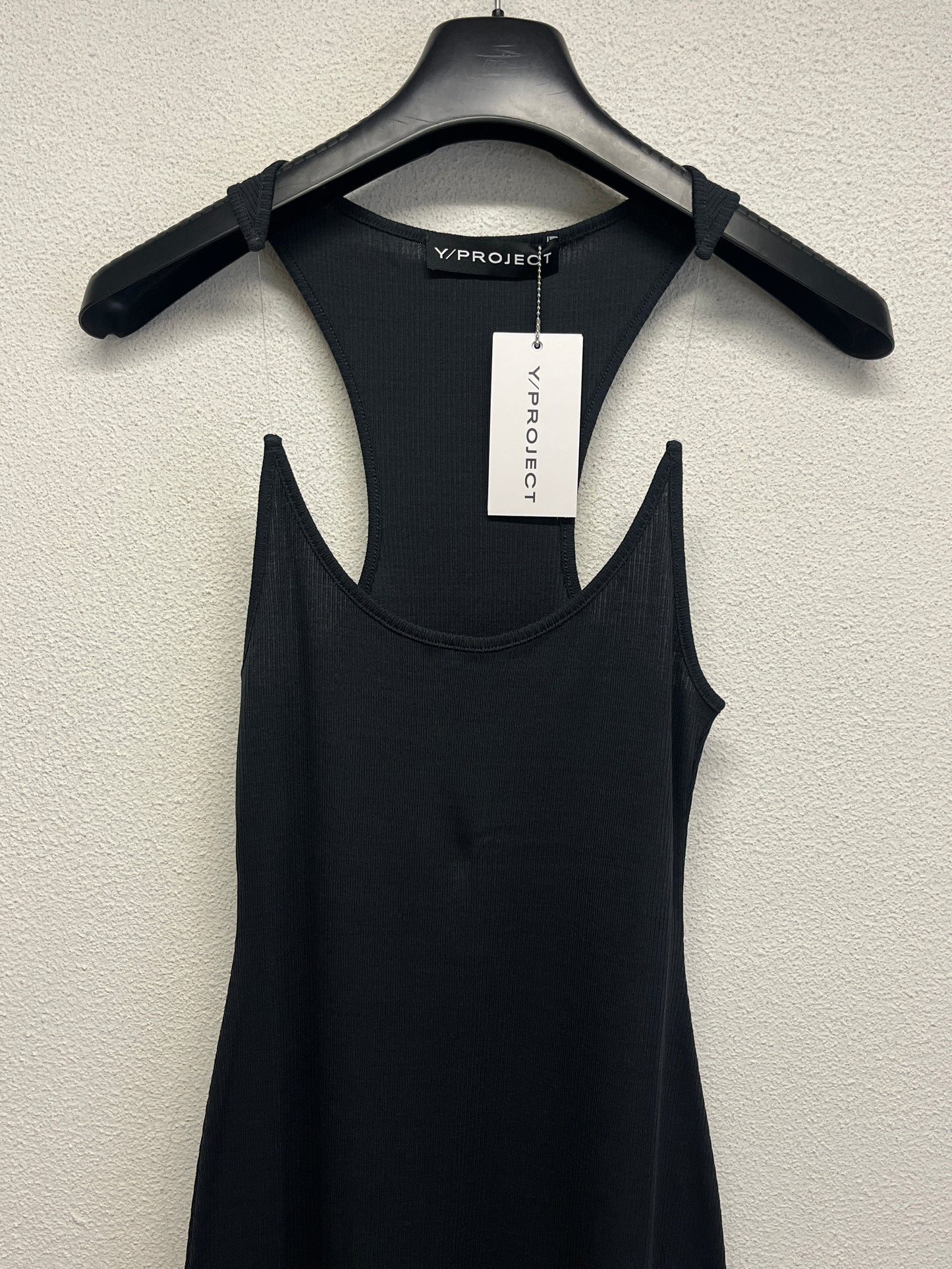 Y/PROJECT invisible strap dress (M)