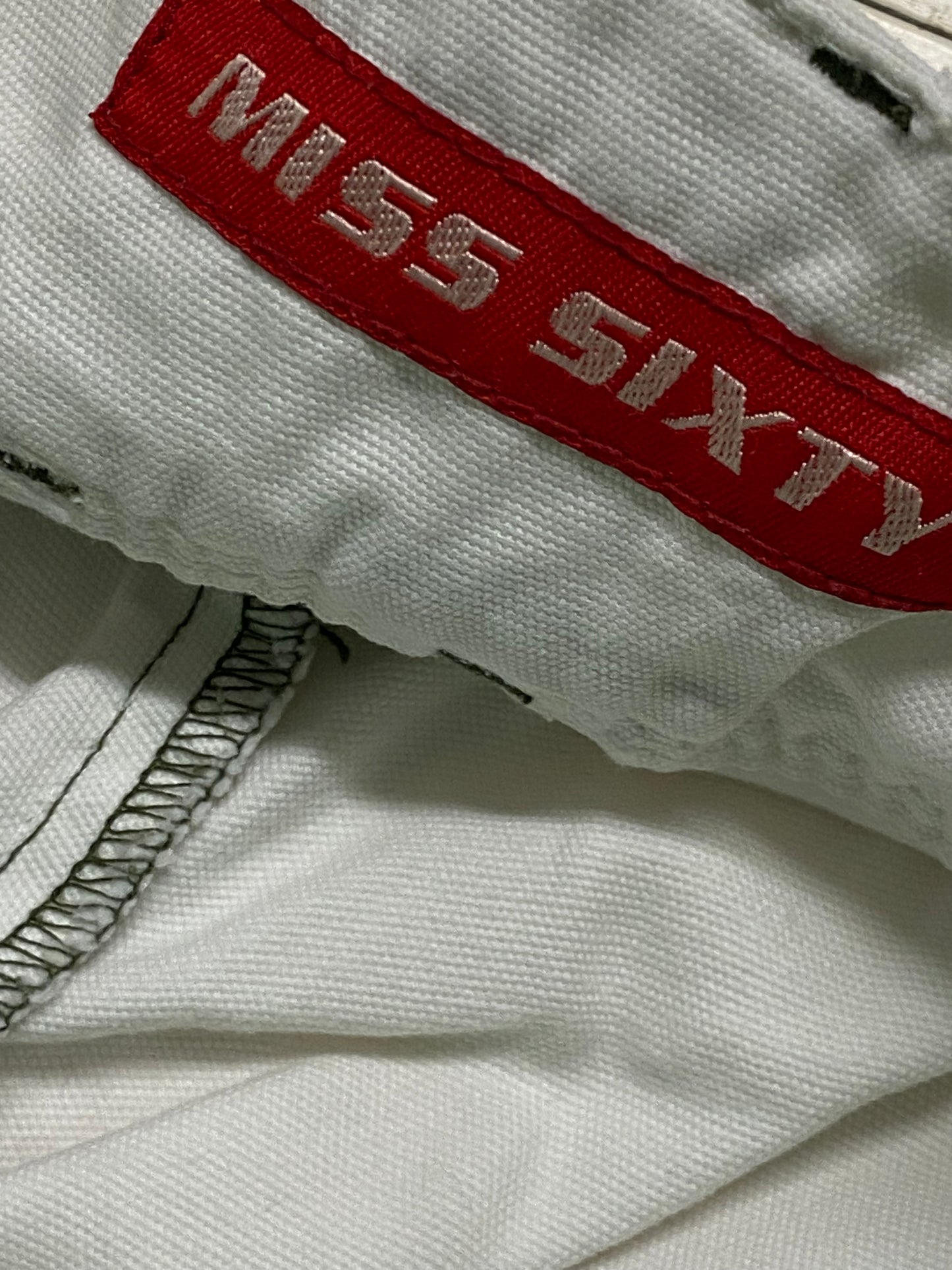 MISS SIXTY cargo belted capris (S)