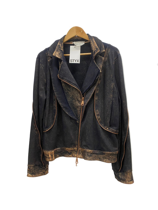 ELISA CAVALETTI multi-zipper jacket (XL)