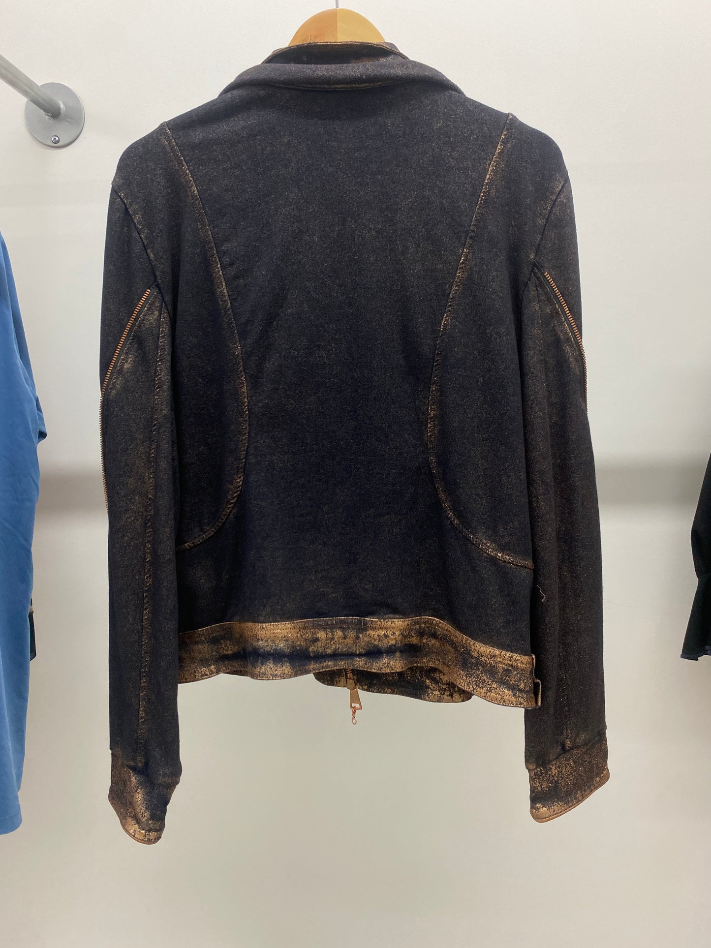 ELISA CAVALETTI multi-zipper jacket (XL)