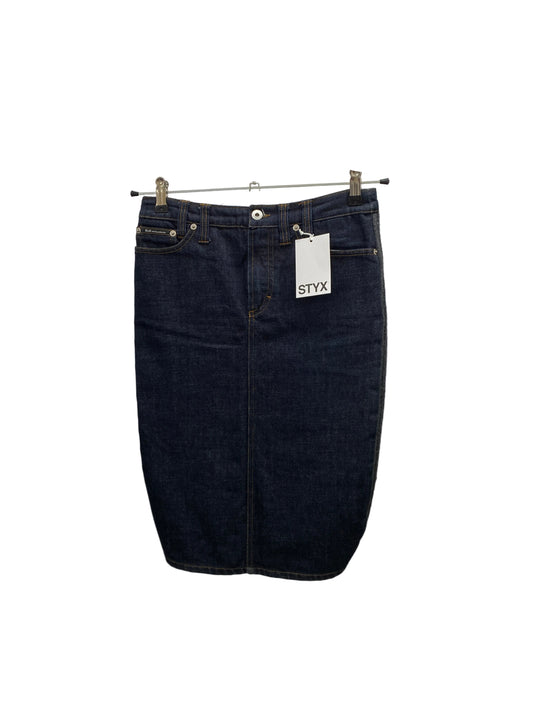 DOLCE & GABBANA wool and denim skirt (M)