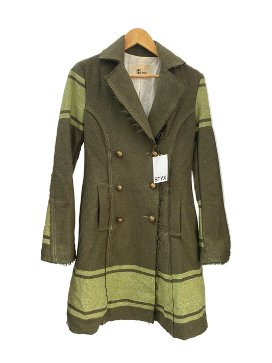 VINTAGE wool trench coat (M)