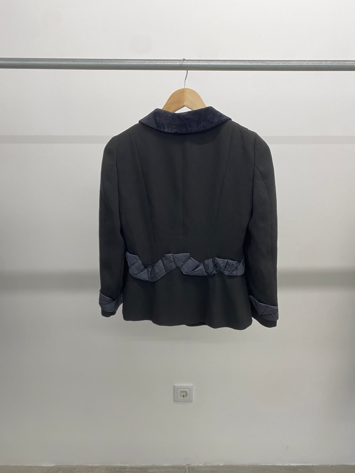 2000s Moschino black blazer (S)