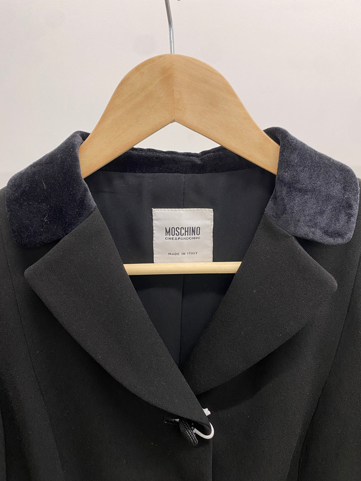 2000s Moschino black blazer (S)