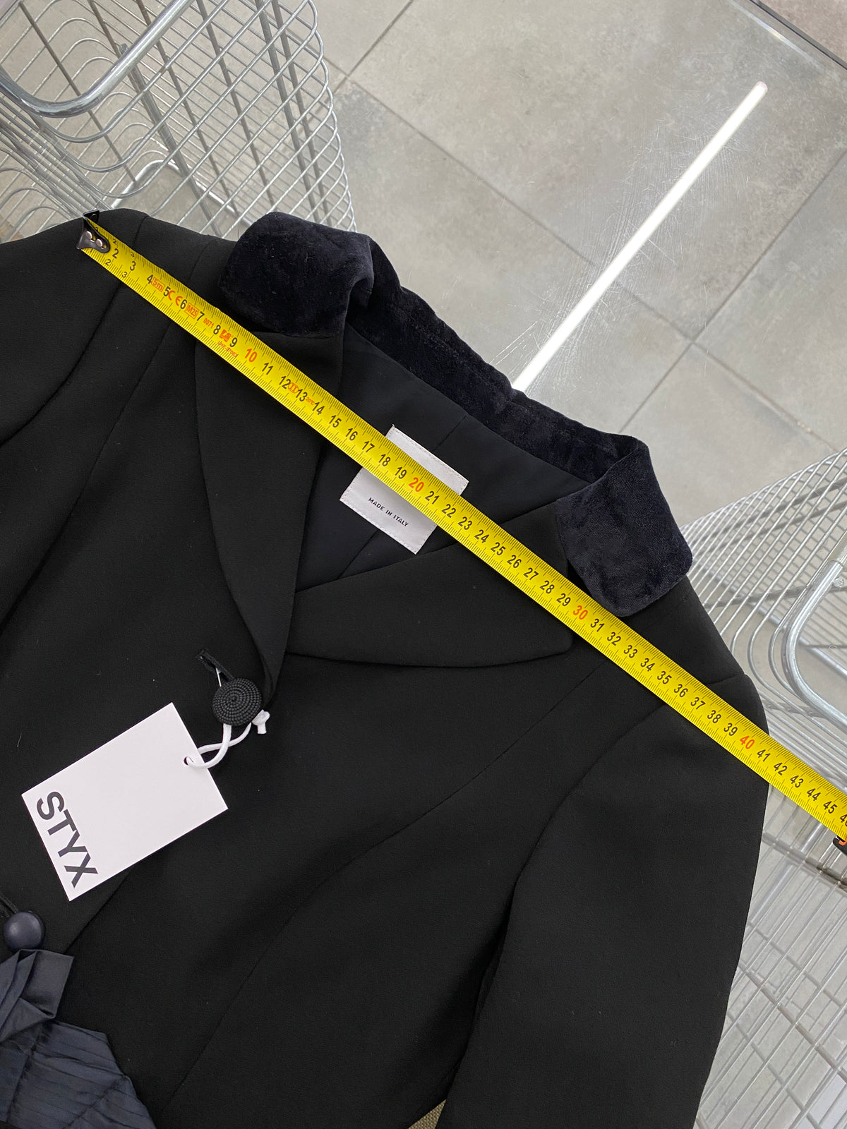 2000s Moschino black blazer (S)