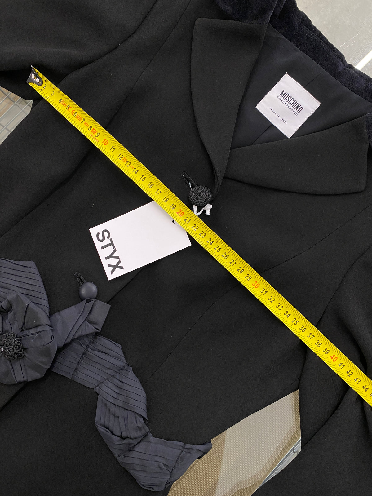 2000s Moschino black blazer (S)