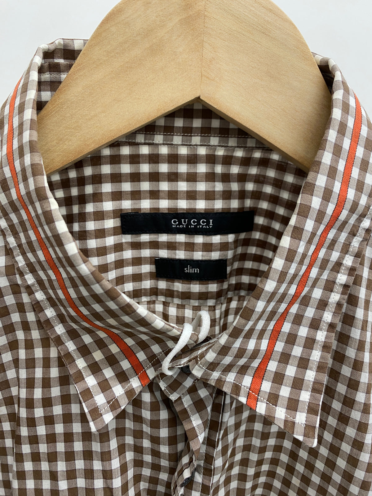 Gucci short sleeve cotton shirt (S)