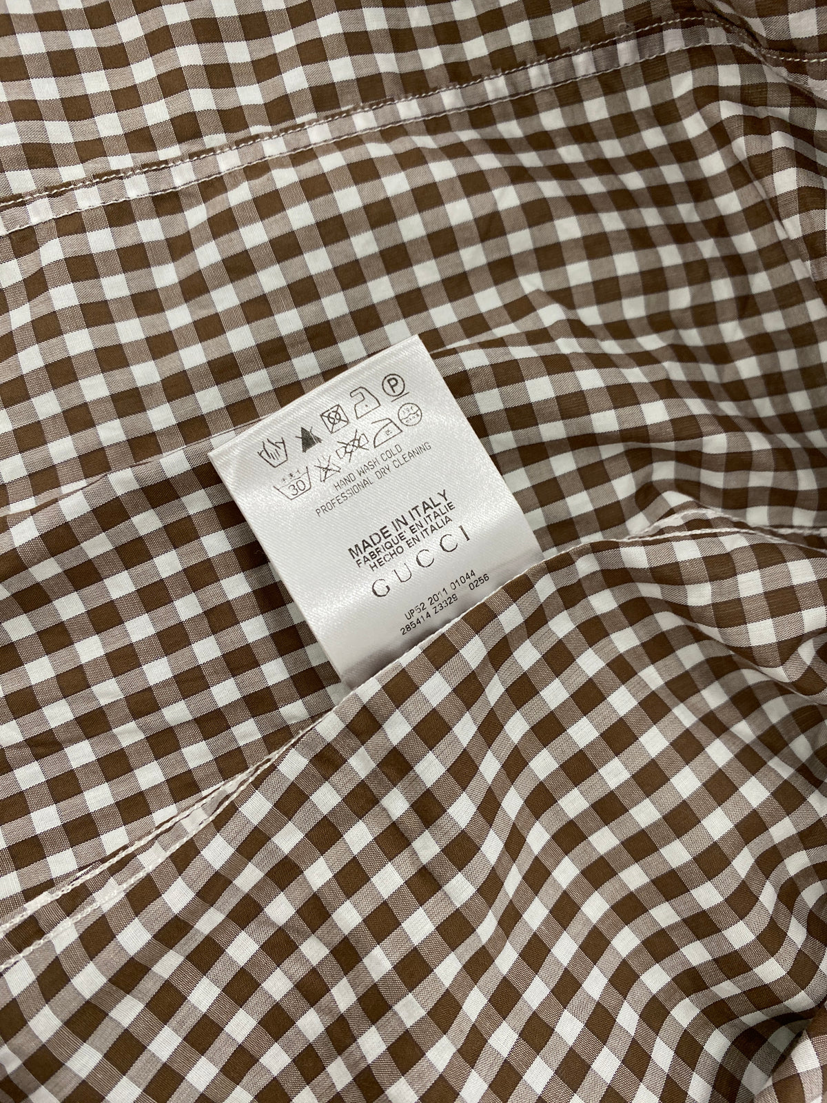 Gucci short sleeve cotton shirt (S)