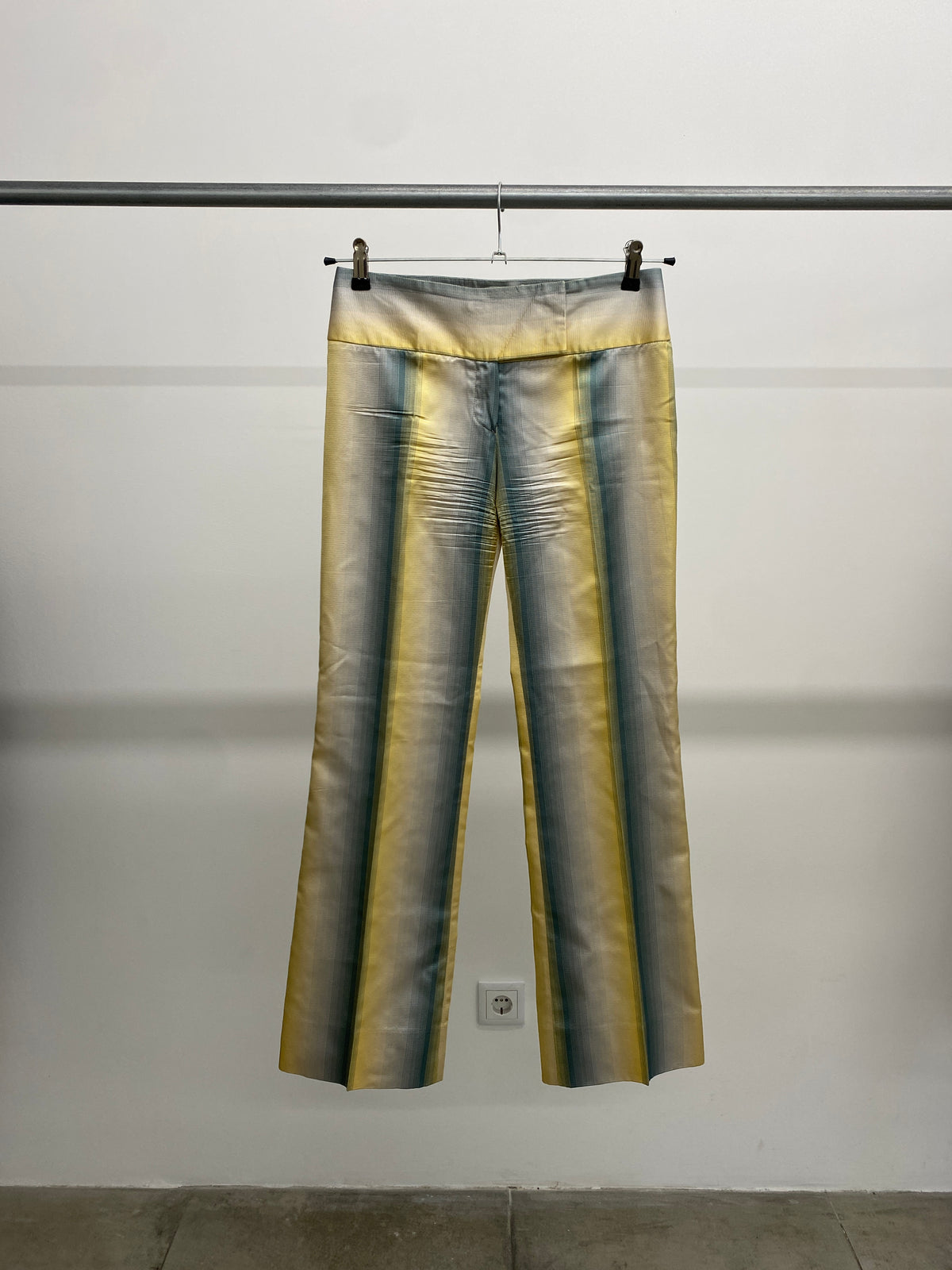 Chloé by Phoebe Philo stripped multicolor trousers (36)
