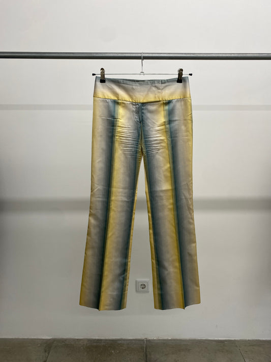 Chloé by Phoebe Philo stripped multicolor trousers (36)