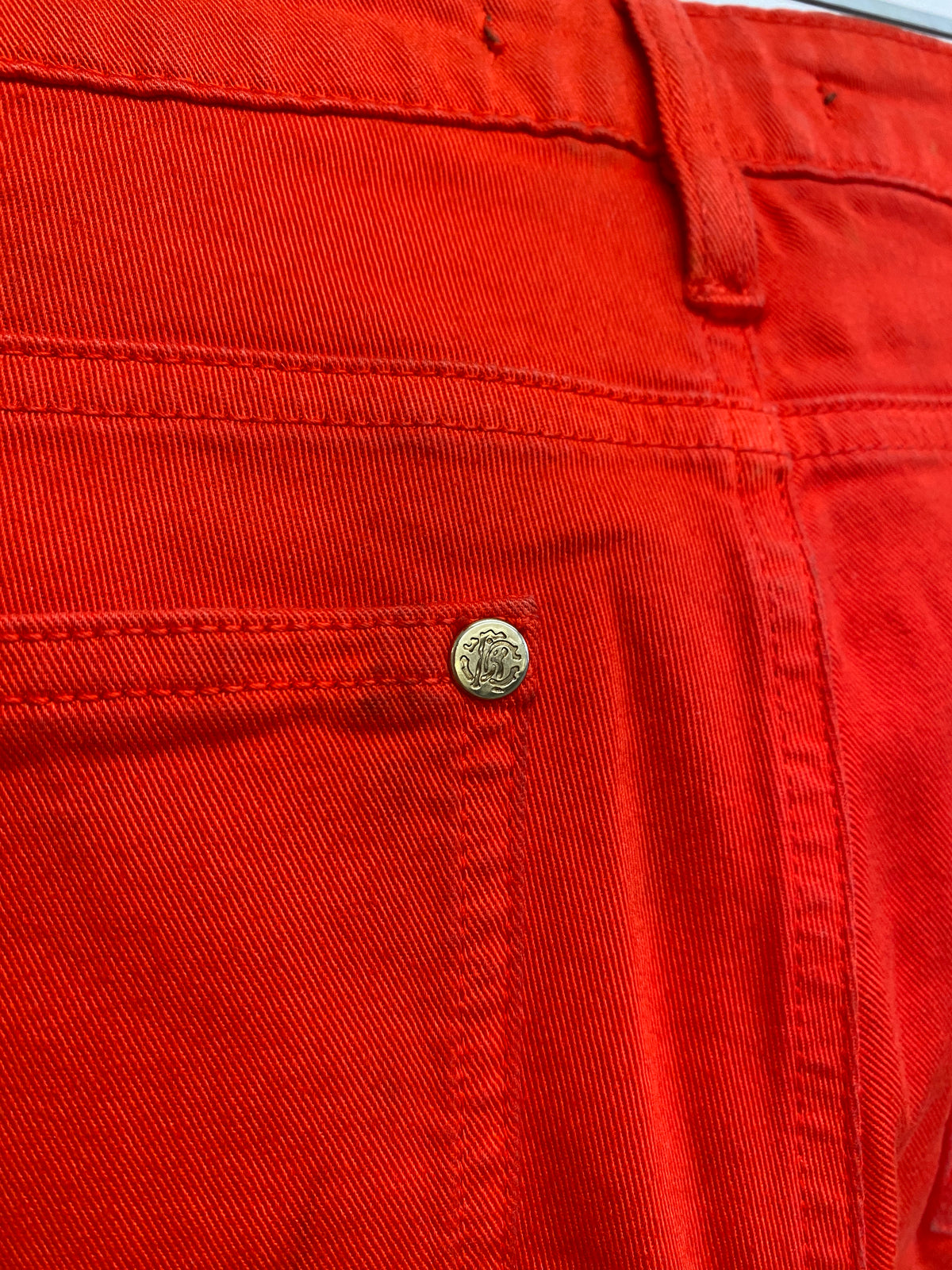 Roberto Cavalli red trousers (38)