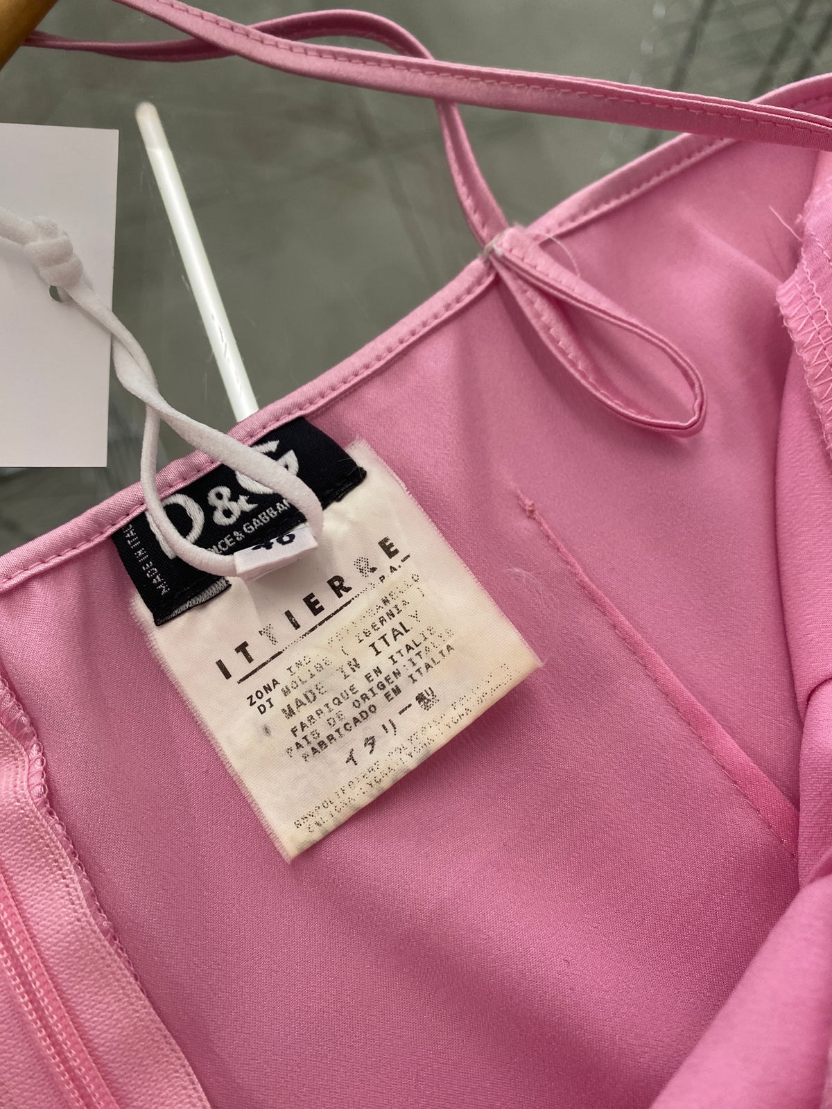 D&G pink mid-length dress (L)