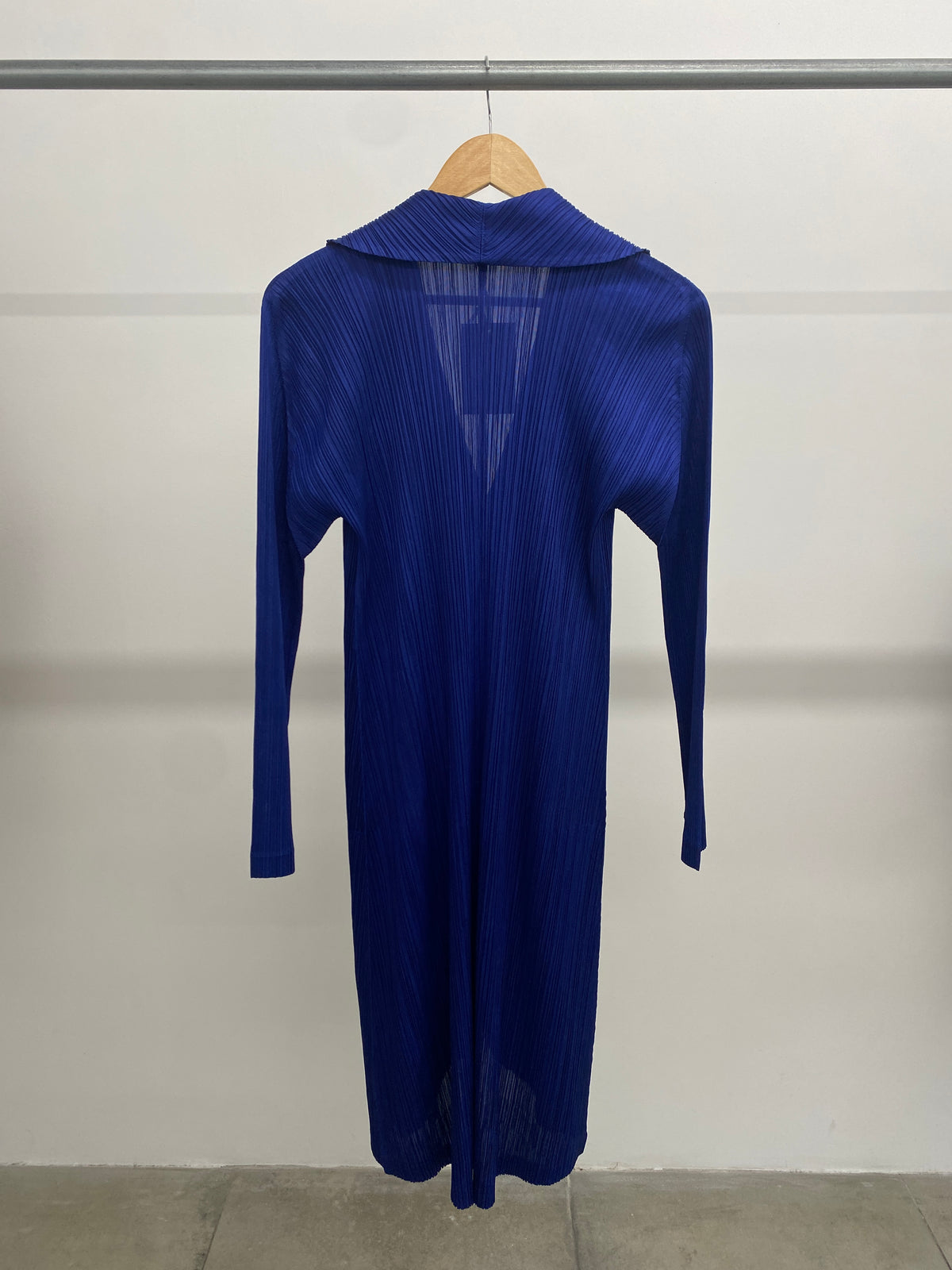 Issey Miyake Pleats Please AW99 blue dress (L)