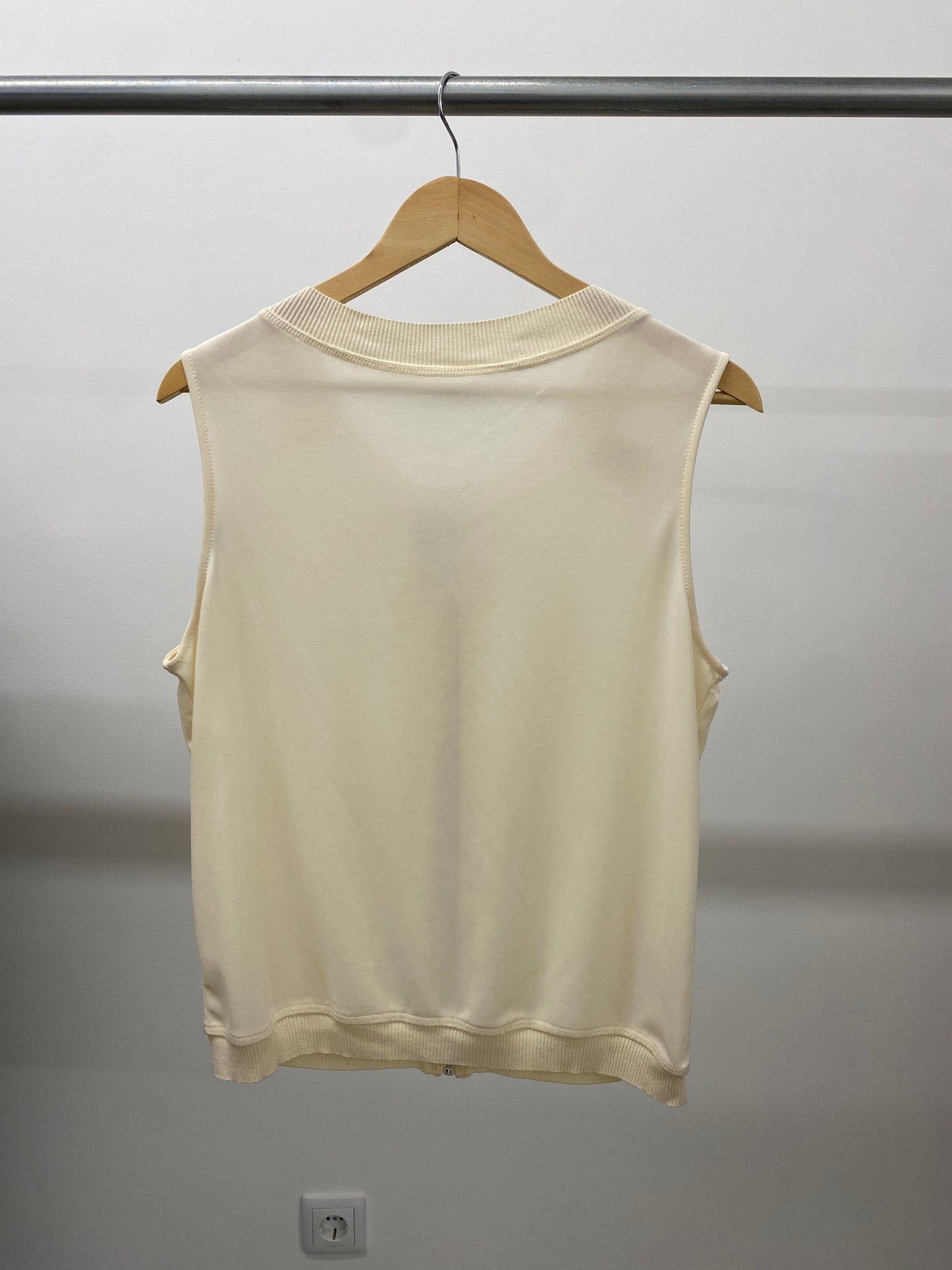 JEAN PAUL GAULTIER zipped vest (M)