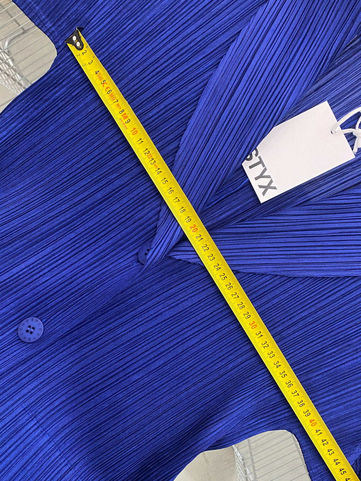 Issey Miyake Pleats Please AW99 blue dress (L)