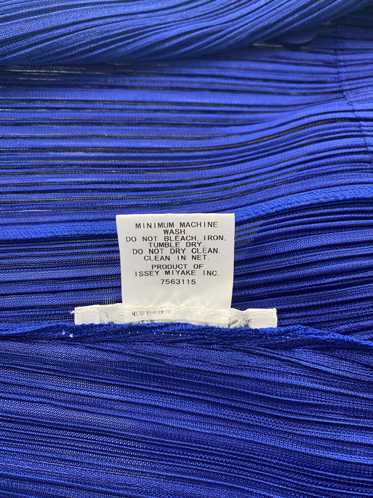 Issey Miyake Pleats Please AW99 blue dress (L)