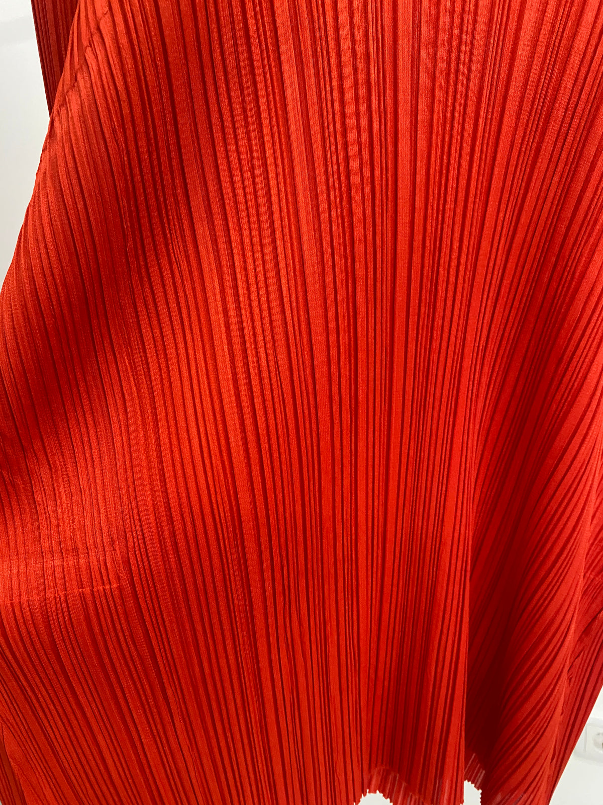 Issey Miyake Pleats Please AW99 red top (M)