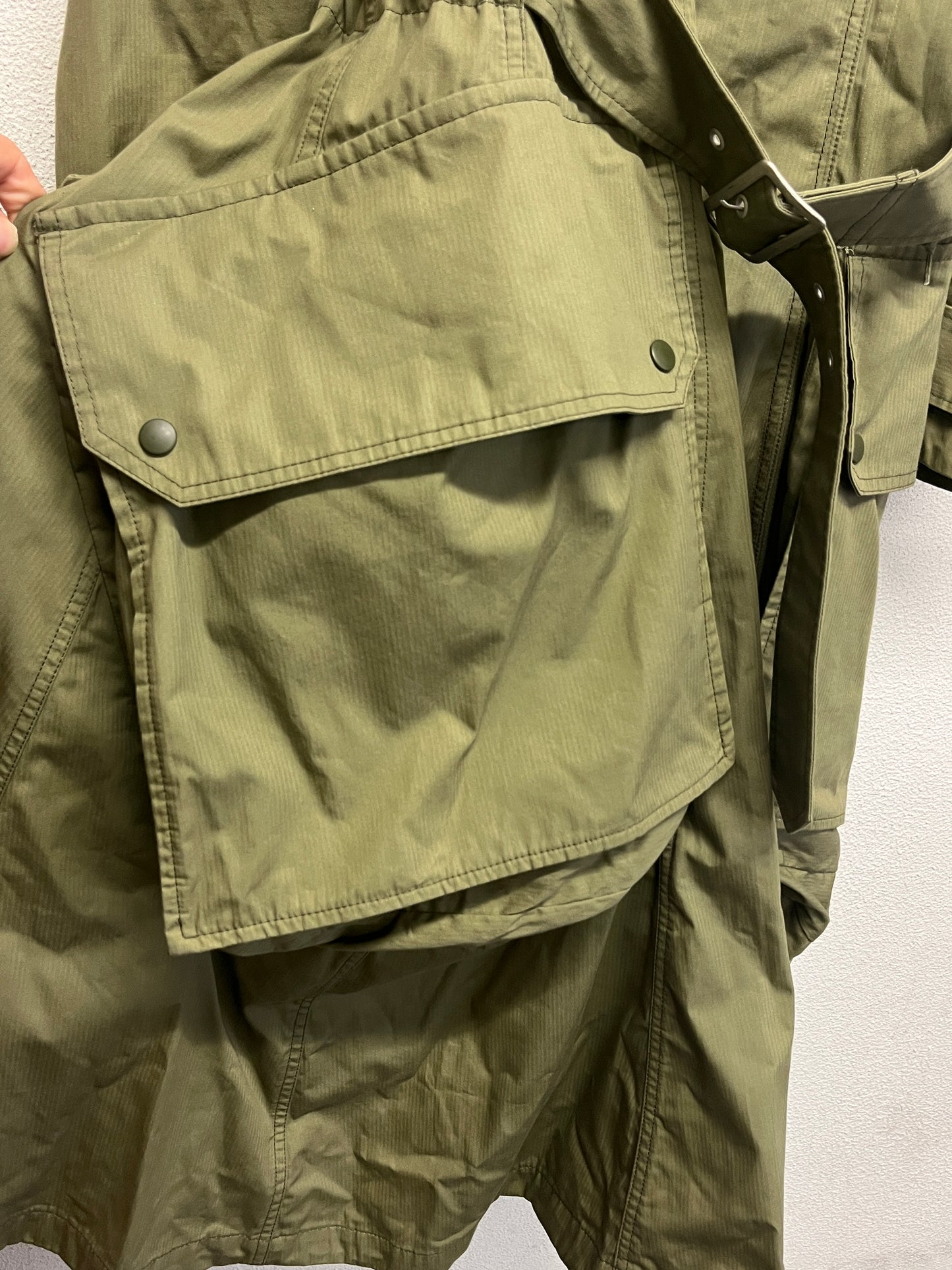 COMME DES GARÇONS JUNYA WATANABE cargo coat with separate coat inside (S/M)