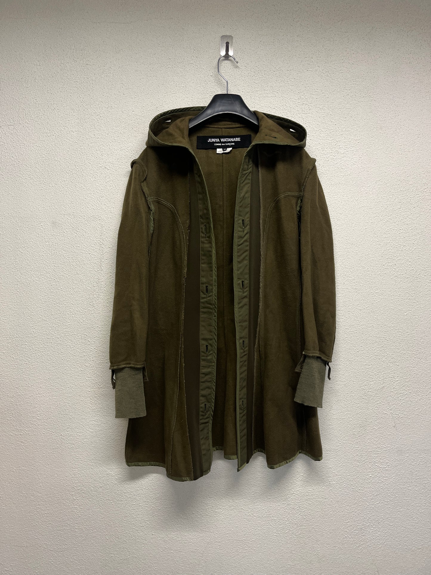 COMME DES GARÇONS JUNYA WATANABE cargo coat with separate coat inside (S/M)