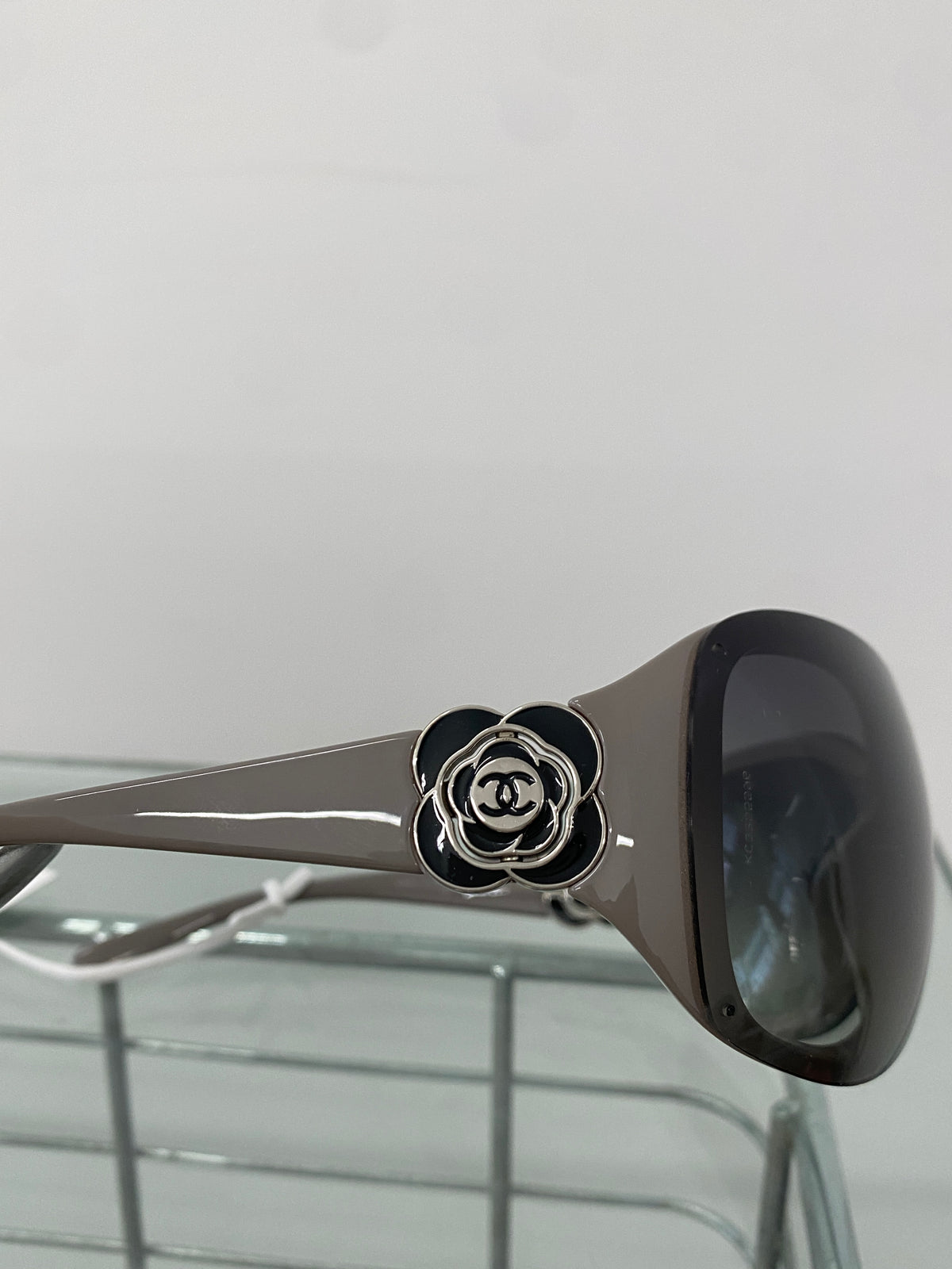 Chanel 2000s Camellia collection sunglasses