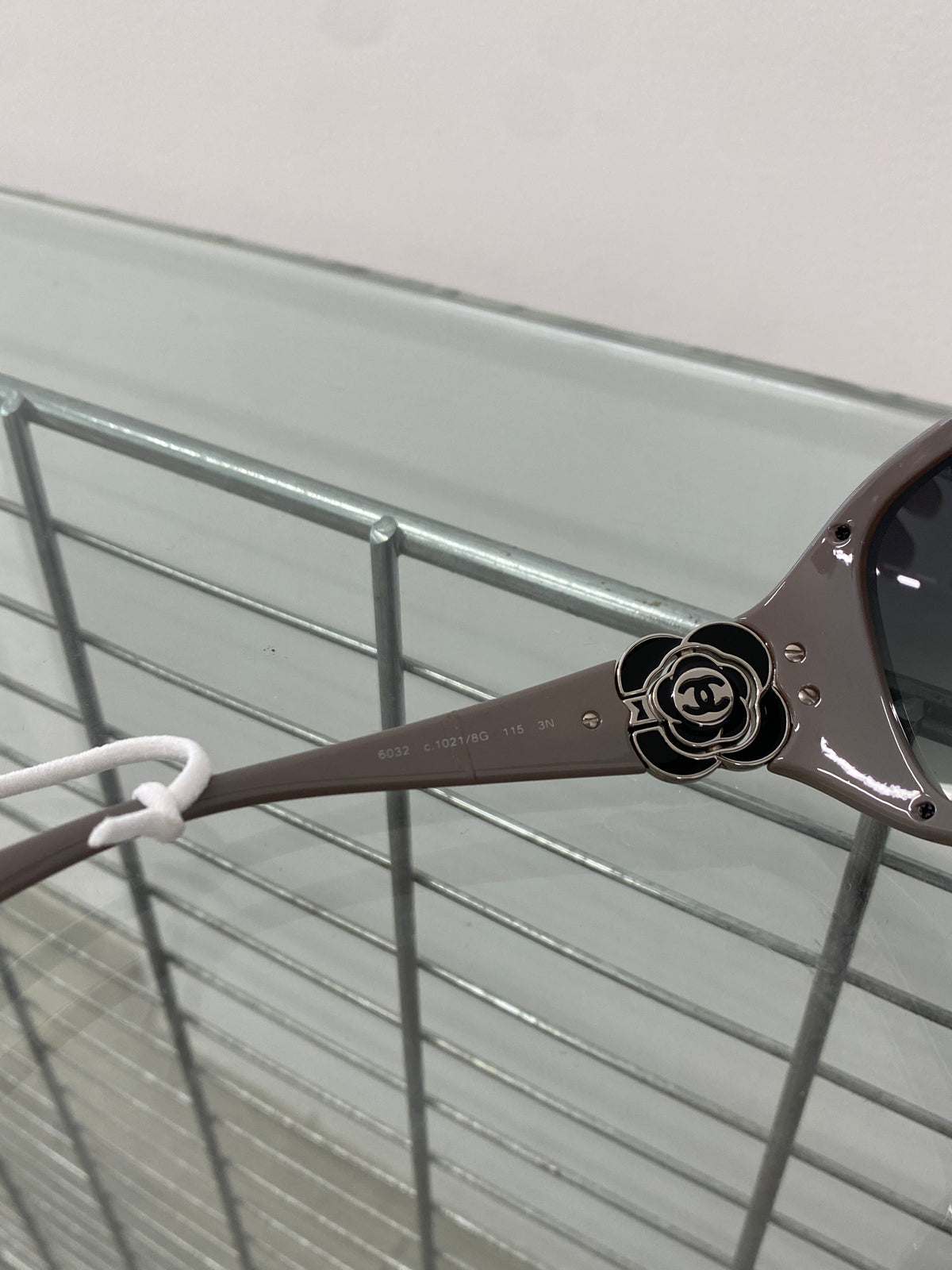 Chanel 2000s Camellia collection sunglasses